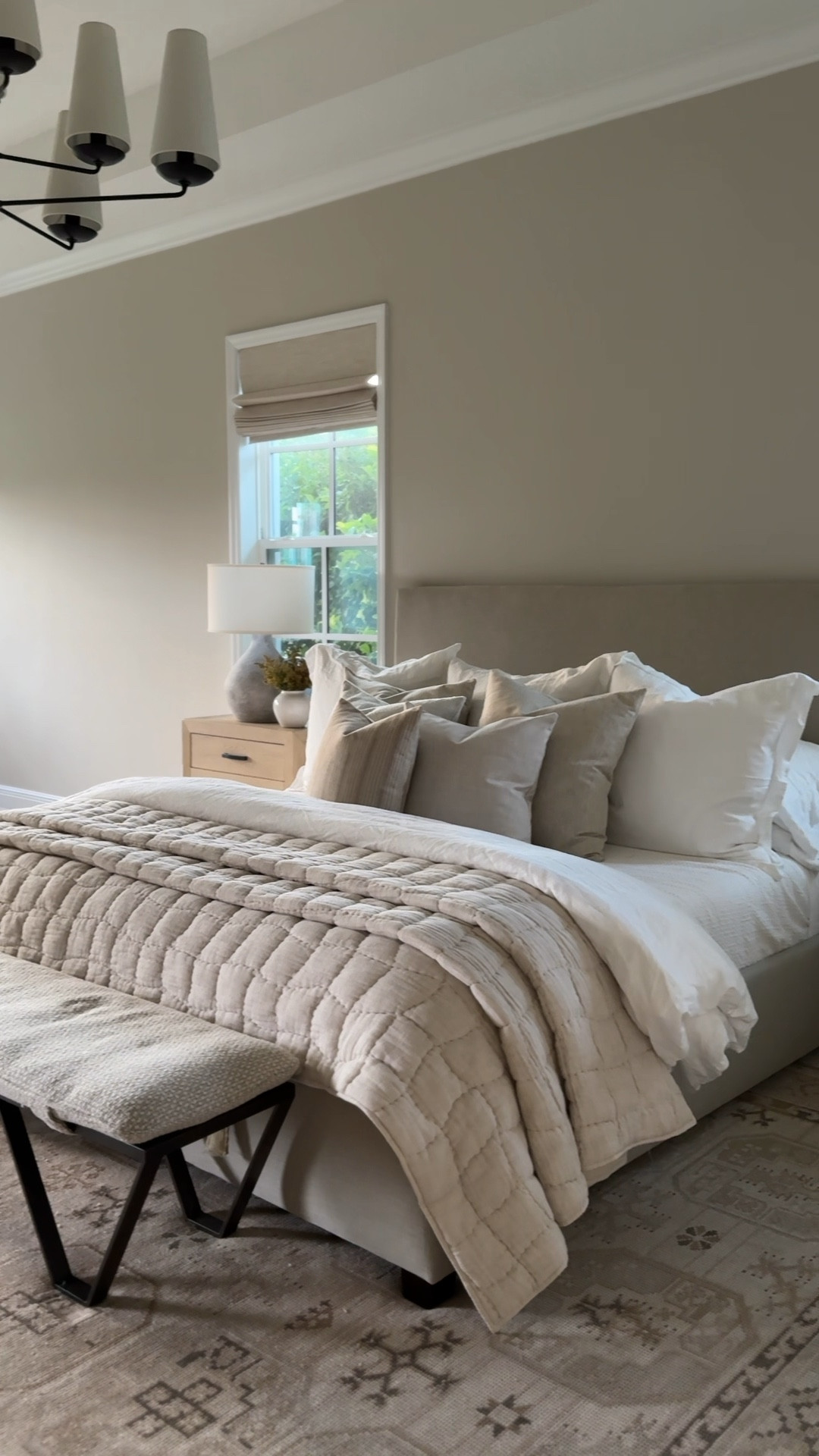 Bedroom details 🤍

Summer is here ☀️ and I’m sharing the perfect light and airy summer bedding — cool linens and organic textures that give all of the vacation vibes, no vacay needed 🌴🌊

SAVE 15% with code PINESTOPARADISE15 at Hackner Home 🙌

Belgian linen Duvet and Euro Shams in white. Linen cloud quilt in flax. Belgian linen sheets in white. 

Hackner Home PARADISE pillow combo: 
2 fair lady  24 x 24
1 cozy ivory 22 x 22
1 textured linen 20 x 20
1 chai stripe brown 18 x 18

bedding, bedroom, home, decor, bed, nightstand, linen, summer, vacation, vacay vibes, sale, neutral home, neutral decor, beach, light and airy, California, coastal, sheets, pillows, lamp, bedding, bed, bedroom, quilt, duvet, sheets, neutral bedroom, neutral home, home decor, couch, nightstand, rug, lamp, pottery barn, pillows, pillow combo, linen, California casual, beach, vacay, vacation style 

#LTKVideo #LTKSummerSales #LTKHome