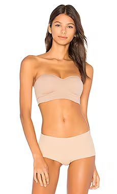 Yummie Peyton Strapless Convertible Bra in Almond from Revolve.com | Revolve Clothing (Global)