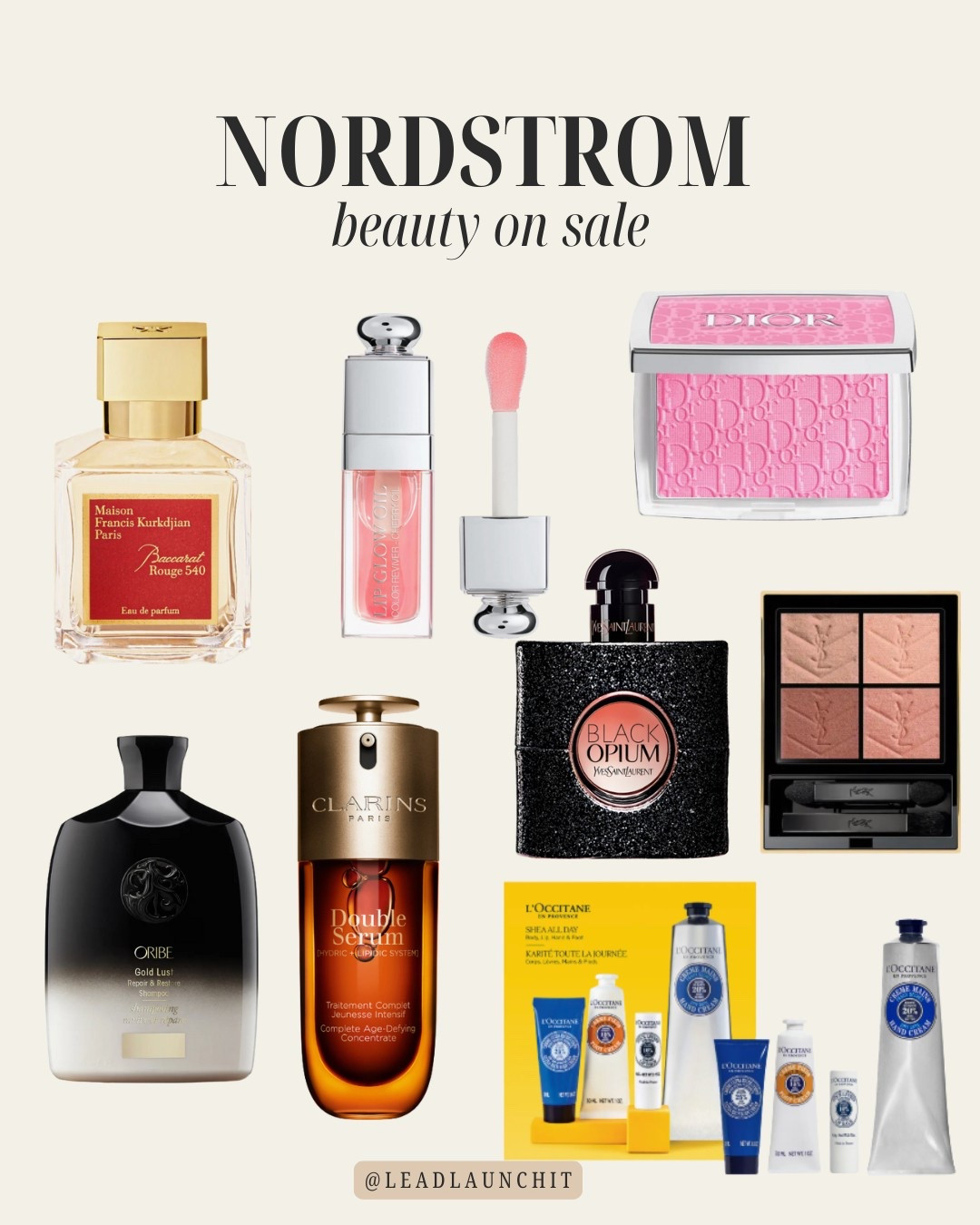 Nordstrom. Beauty. Perfume. Fragrance. Designer. Luxury. Lip oil. Blush. Shampoo. Oribe. Double cleanse. Loccitane. Ysl. Dior. Sale picks  

#LTKSaleAlert #LTKBeauty #LTKSeasonal