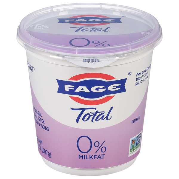 FAGE Yogurt, Nonfat, Greek, Strained | Instacart