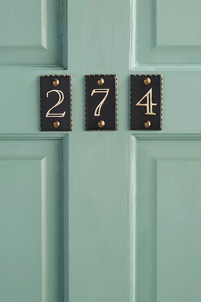 Nora House Numbers | Anthropologie (US)