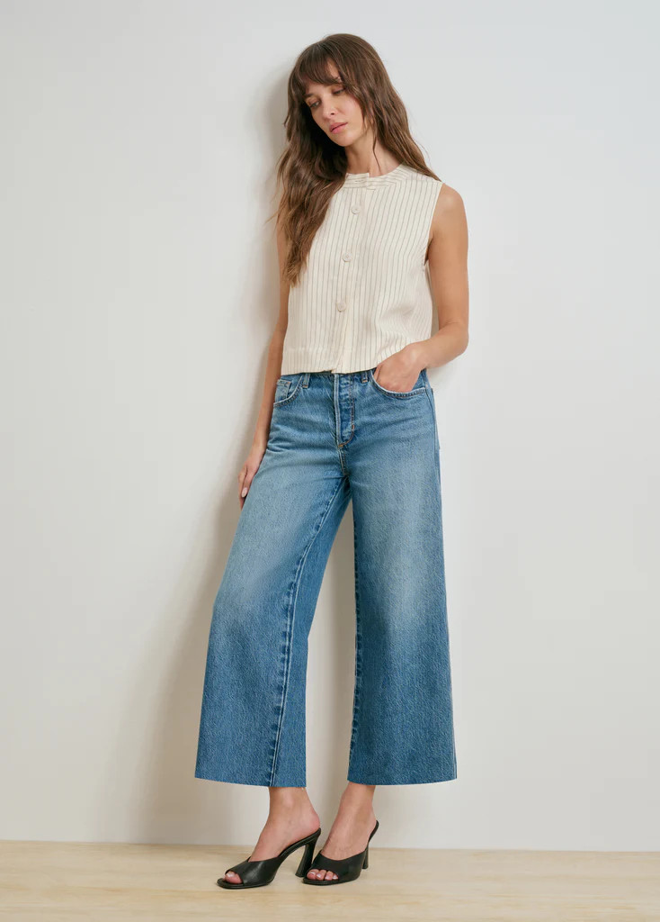 THE MASHA SUPER HIGH RISE WIDE LEG CROP | Favorite Daughter