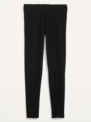 High-Waisted Jersey Ankle Leggings For Women | Old Navy (US)