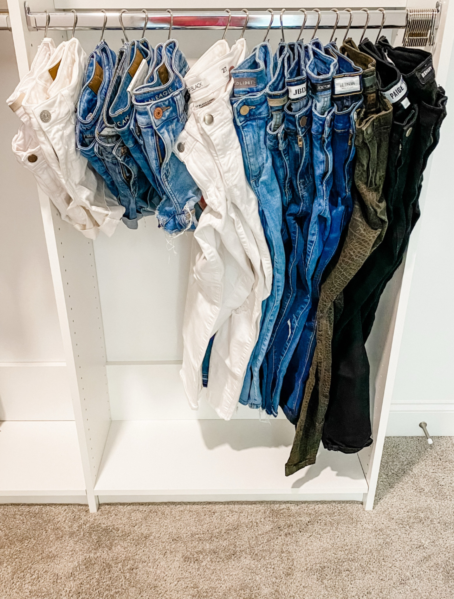 Shop these hooks to organize your jeans, bags, hat and more in your closet! 

I’ve linked my exact ones and other similar ones I’ve been eyeing 

Click below to shop 

Organization | closet | hooks | hangers | jeans | neat | tidy | style | hats | bags | holder | 

#LTKFindsUnder50 #LTKHome #LTKStyleTip
