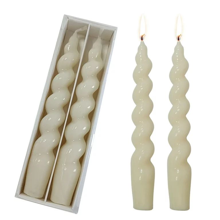 XINAOBAOLUO 7.5 inch Unscented Candles White Taper Candles Dripless Candle Sticks Smokeless Candl... | Walmart (US)