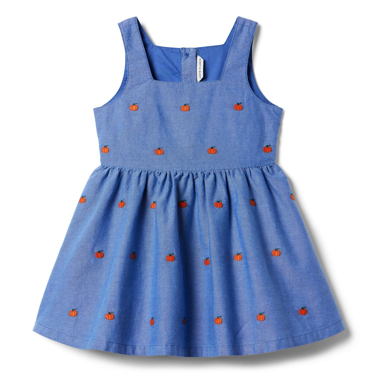 The Embroidered Pumpkin Jumper | Janie and Jack