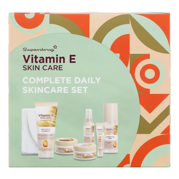 Vitamin E Daily Skincare Set | Superdrug