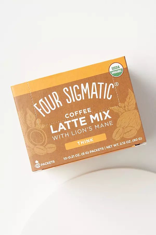 Four Sigmatic Think Mushroom Coffee Latte Mix with Lion's Mane By Four Sigmatic in Brown | Anthropologie (US)