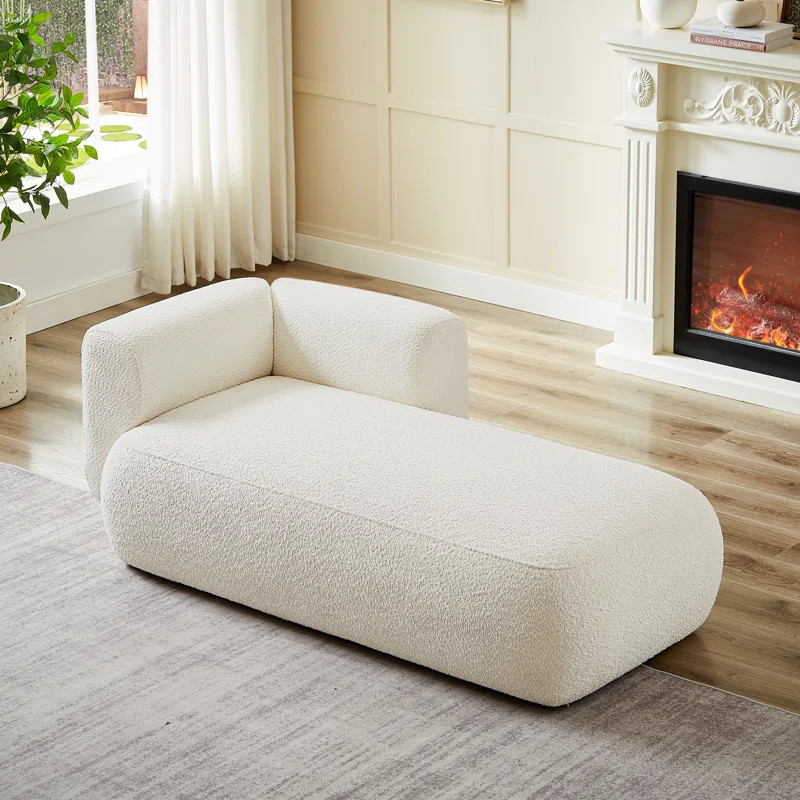 Christinia Upholstered Chaise Lounge | Wayfair North America