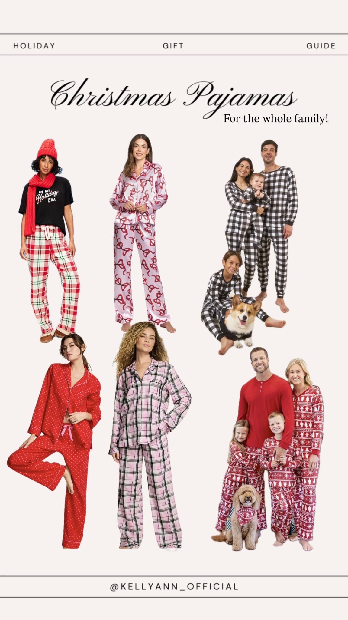 Gift Guide: Christmas Pj’s 🎄

#LTKHoliday #LTKGiftGuide #LTKFamily