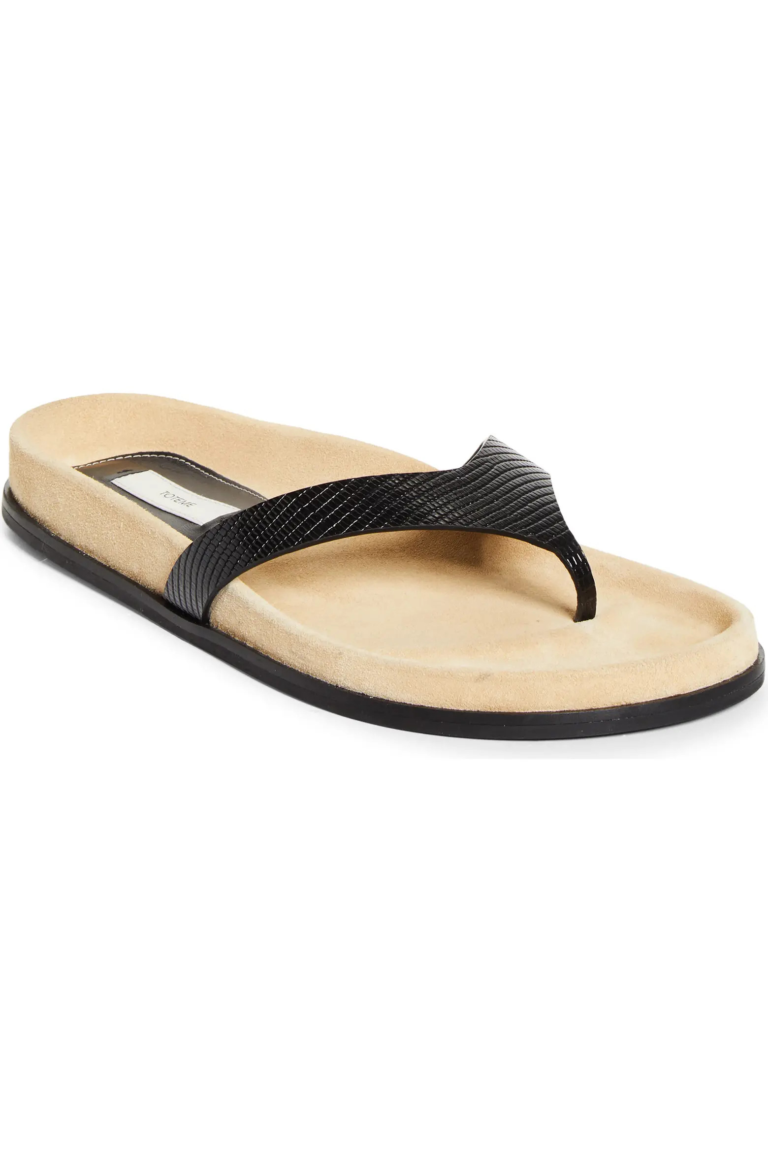 Lizard Embossed Flip Flop (Women) | Nordstrom | Nordstrom