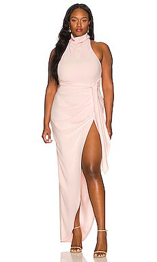 Amanda Uprichard x REVOLVE Cedar Gown in Blush from Revolve.com | Revolve Clothing (Global)