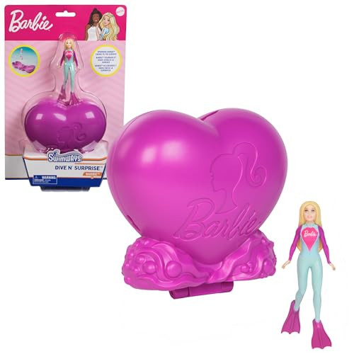 SwimWays Barbie Dive N Surprise, Swimming Pool Accessories & Kids Pool Toys, Pool Party Supplies & Water Toys for Kids Aged 5 & Up | Amazon (US)