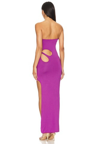 Indah Hana Tube Maxi Dress in Magenta from Revolve.com | Revolve Clothing (Global)