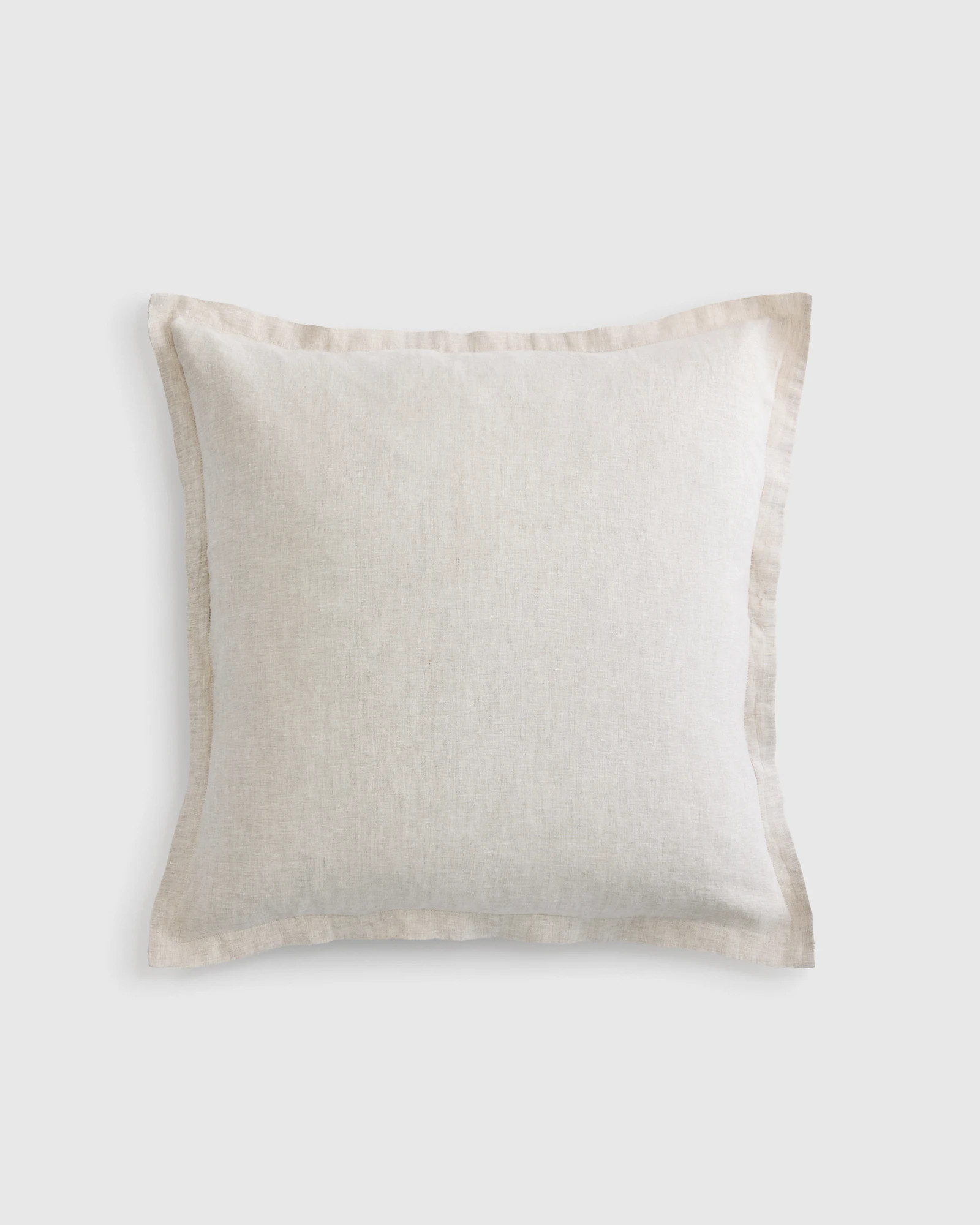 Quince | European Linen Euro Sham in Dusty Mauve | Quince