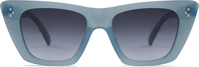 SOJOS Retro Trendy Cat Eye Polarized Sunglasses for Women Cute Stylish UV400 Sunnies SJ2199 | Amazon (US)
