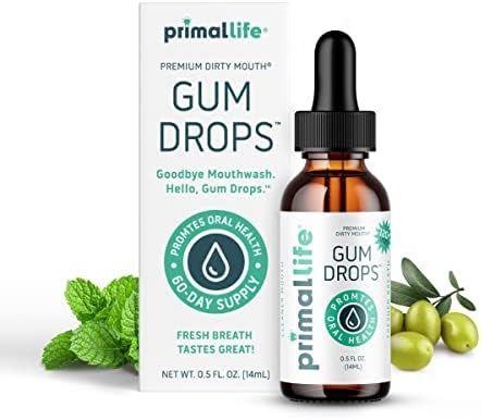 Primal Life Organics - Dirty Mouth Gum Serum, Natural Essential Oils, Promotes Good Breath, Gentle M | Amazon (US)