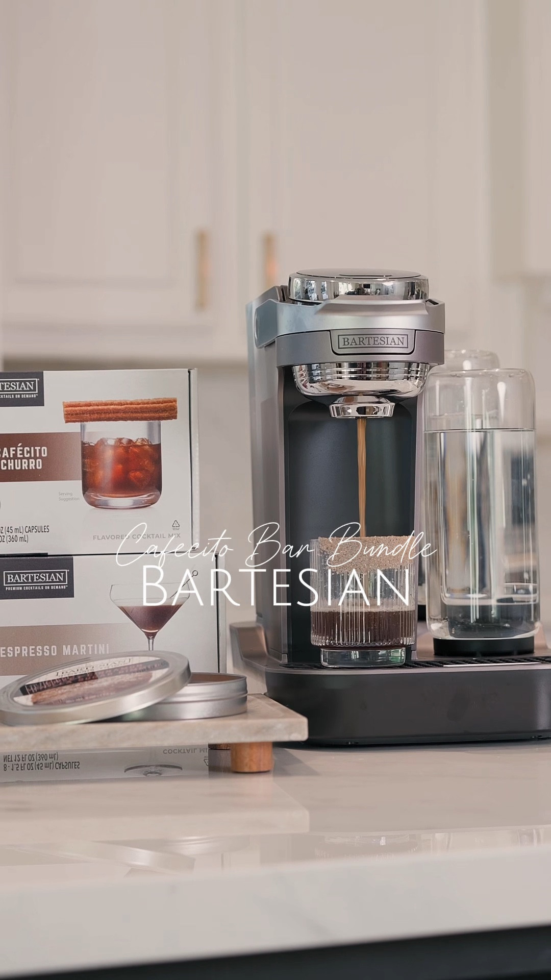 The perfect cafe inspired bundle:

🍸 Bartesian Duet Cocktail Maker
☕️ Cafécito Churro and Espresso Martini Capsule Packs
✨ Sweet Cinnamon Vanilla Sugar Rimmer

Bartesian
Cocktails




#LTKfoodie #LTKHome