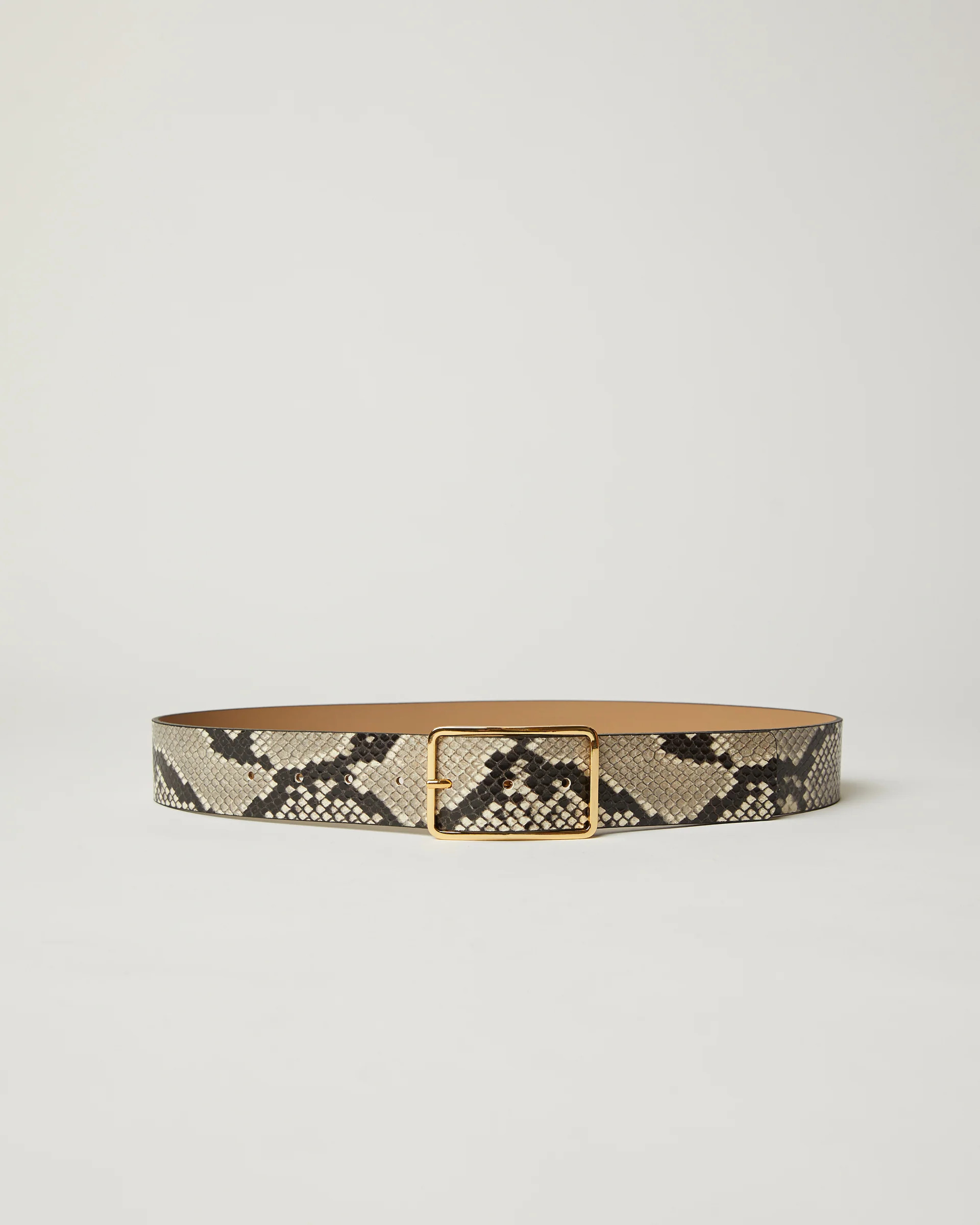 MILLA PYTHON LEATHER BELT | B-Low The Belt