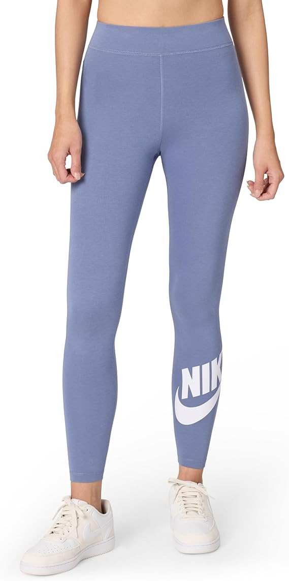 Nike Women's Sportswear Classics High-Waisted Graphic Leggings | Amazon (US)