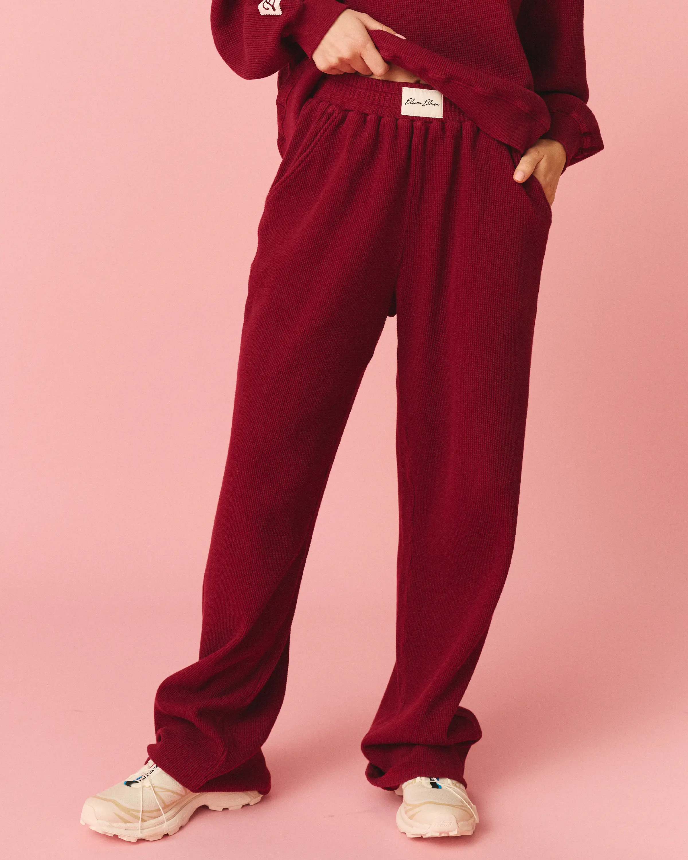 Waffle Pant in Jam | Eleven Eleven