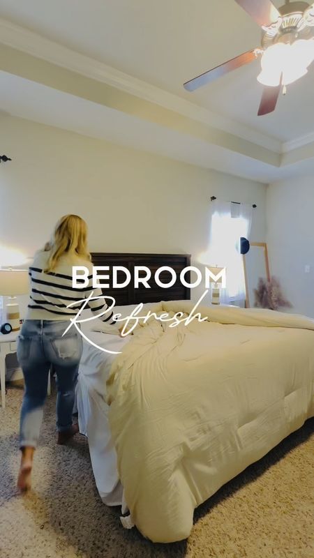 Time for a new bedroom decor refresh | master bedroom style | neutrals | 

#LTKfindsunder100 #LTKhome #LTKVideo