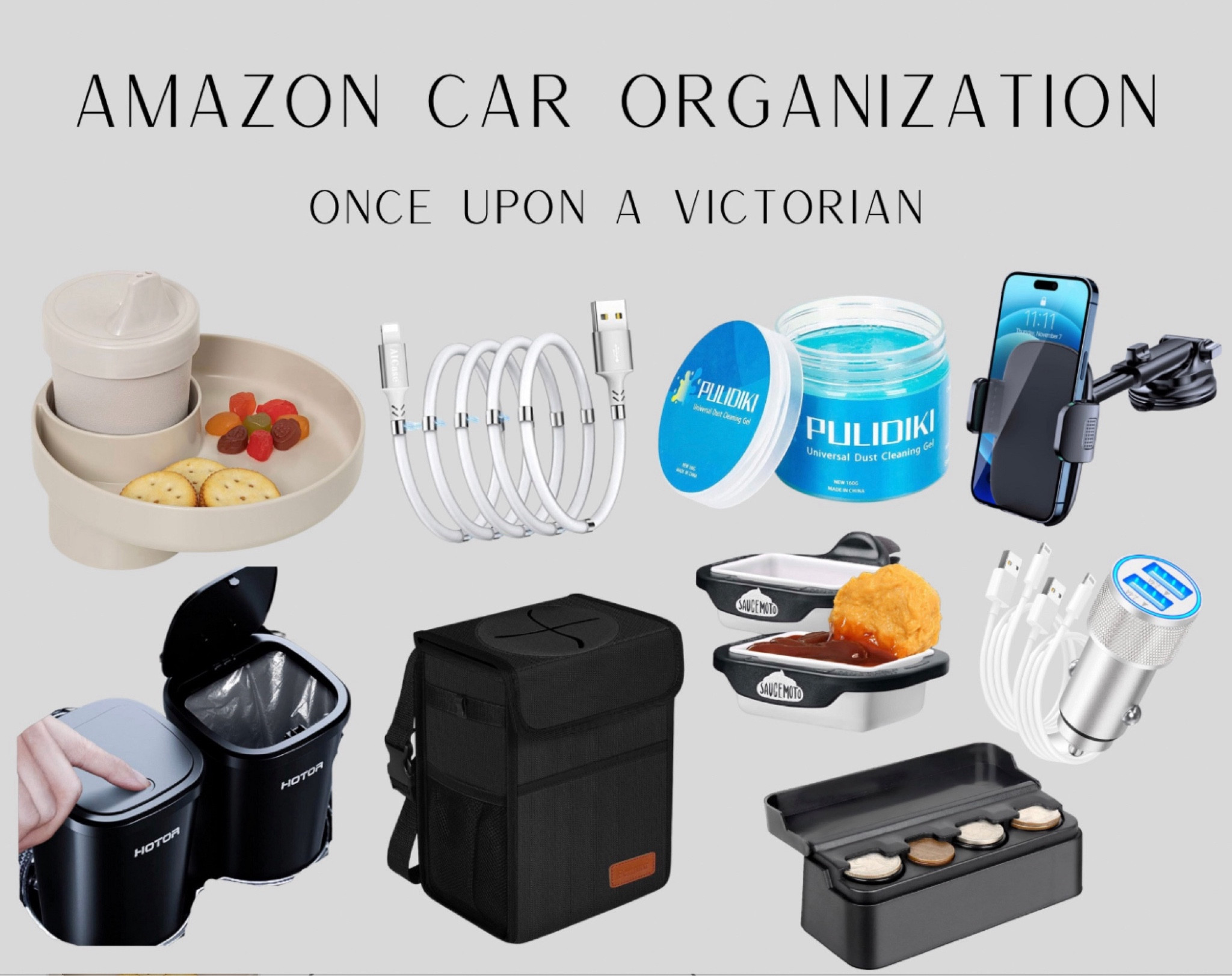 Still looking for practical stocking stuffers? You’ve come to the right place. These car cleaning and organizing items are so good I’ve used them and bought them for others because I love them so much. There is less trash in my car, the coin organizer fits right in my door and the phone charging cord wraps up so nicely and doesn’t get tangled. 

#LTKHome #LTKFindsUnder50 #LTKGiftGuide