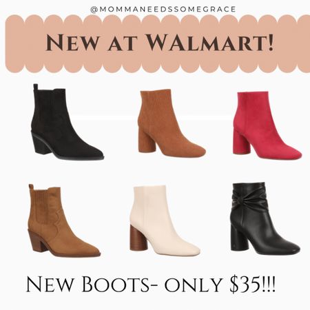 New Walmart boots!

#LTKstyletip #LTKshoecrush #LTKfindsunder50