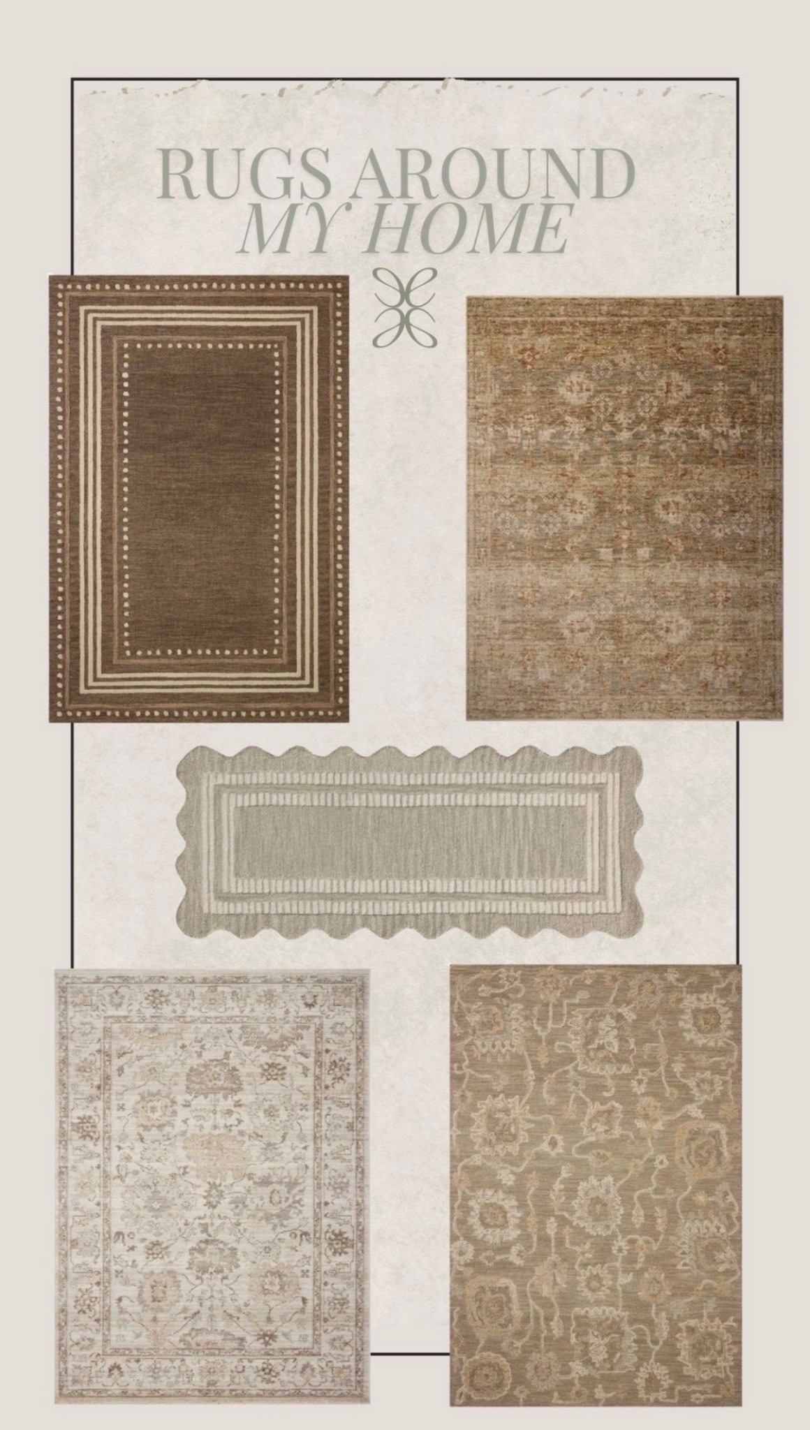 rugs around my home 

#LTKHome