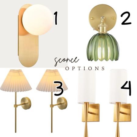 Sconce options for the powder room! They are all so beautiful, I can’t decide!!

#LTKhome