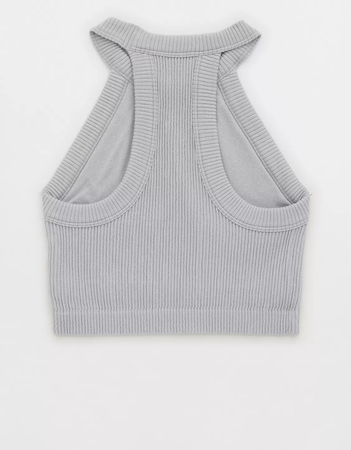 Aerie Seamless High Neck Longline Bralette | Aerie