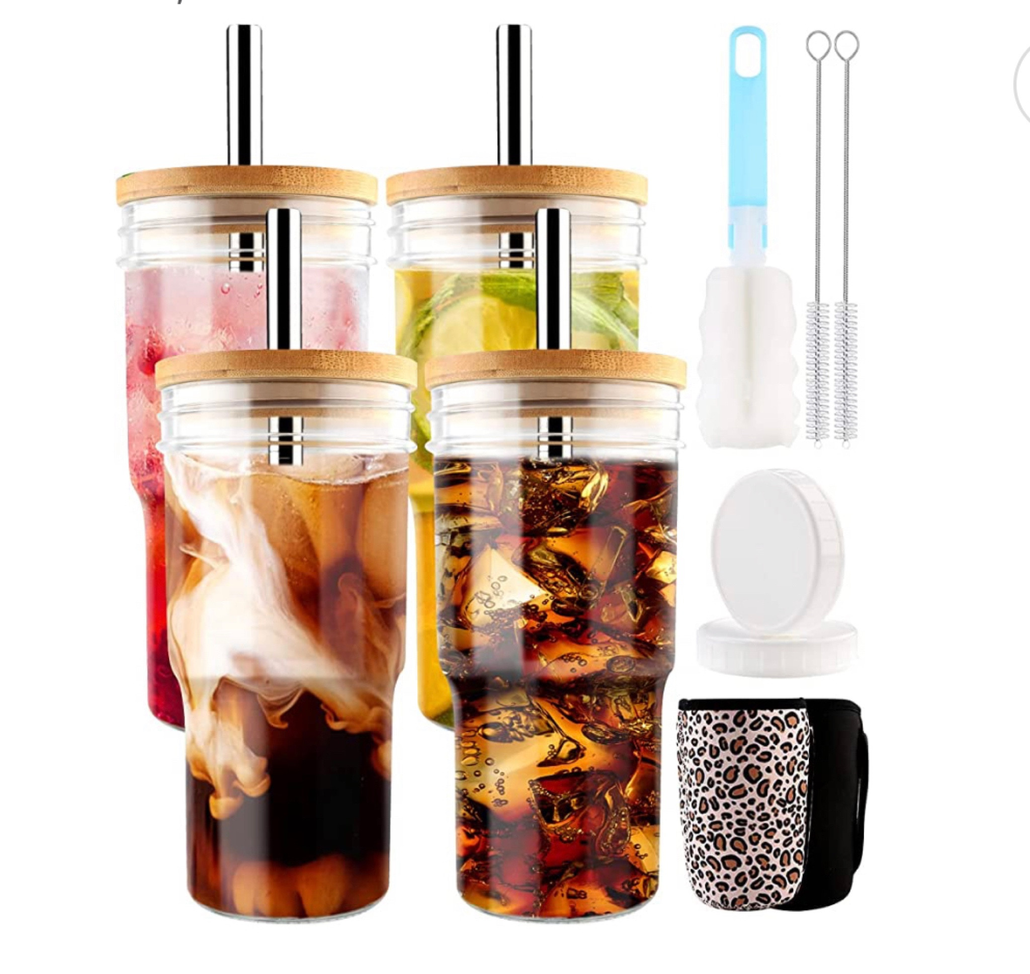 On the go glasses! Will fit in cup holder & leak proof!

#LTKSale #LTKhome #LTKunder50