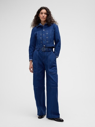 GapStudio Canvas Belted Utility Pants | Gap (US)