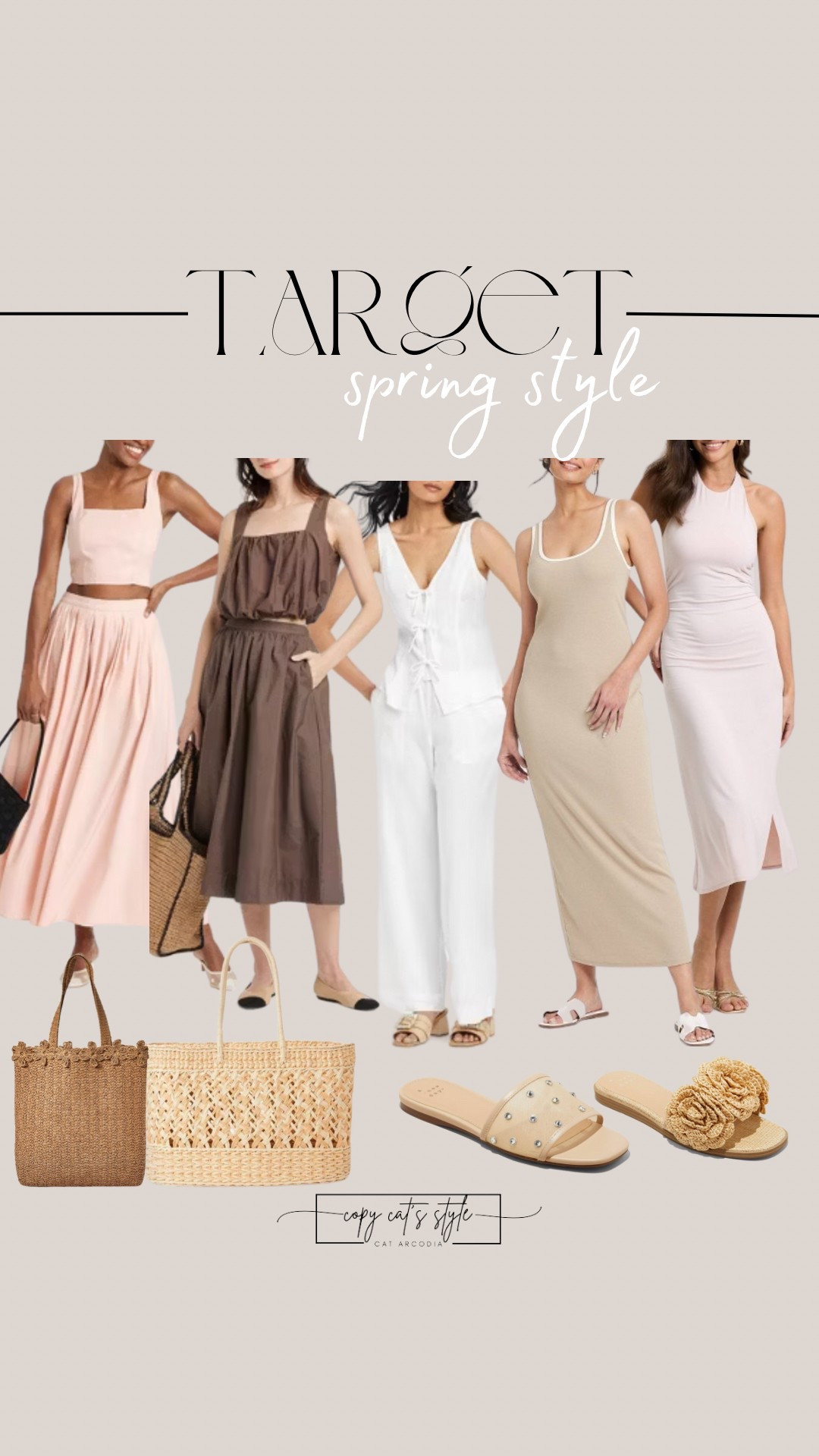 New Target Spring style! Target has the cutest dresses, bags, and sandals for Spring. 

#LTKFindsUnder50 #LTKSeasonal #LTKStyleTip