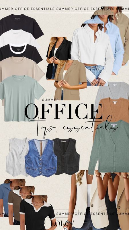 Summer office WORKWEAR top options 🤌🏼



#LTKStyleTip #LTKU #LTKWorkwear