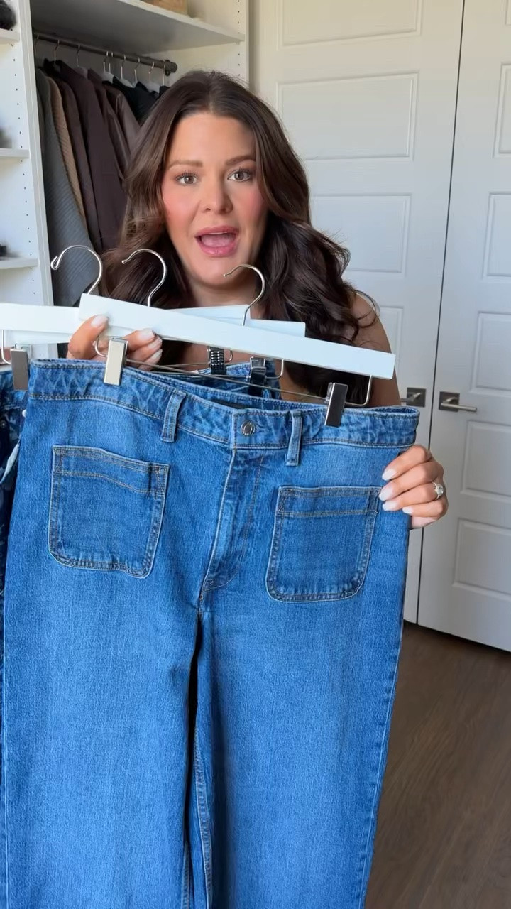 Jeans: 14
Tops: Large

I tried on 3 different pairs of Walmart jeans and now I need you to tell me which pair wins because I genuinely can’t decide. 

If you’re looking for affordable jeans that are actually flattering on a midsize/curvy body, Walmart is seriously stepping it up. Different fits, different vibes, and prices that don’t make me question my life choices. 

#walmartfashion #walmartfinds #midsizefashion #walmartjeans #affordablefashion

#LTKgrwm #LTKMidsize #LTKootd