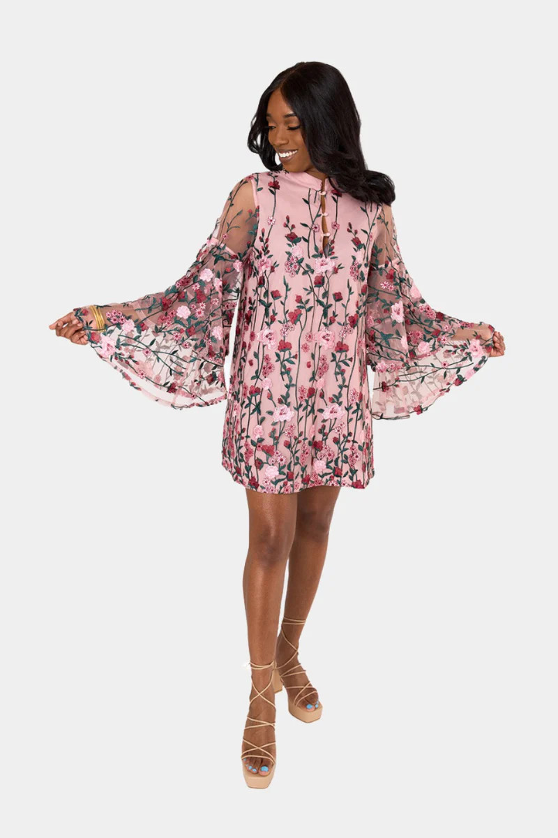 BuddyLove | Gayle Long Sleeve Mini Dress | Encore | BuddyLove