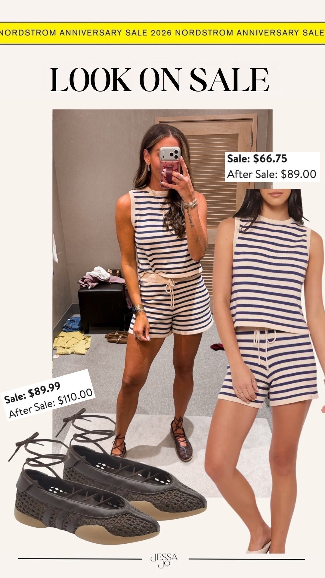 Nordstrom Anniversary look on sale! 

Set/small
Shoes-size down 1/2

#LTKootd #LTKSeasonal #LTKSaleAlert