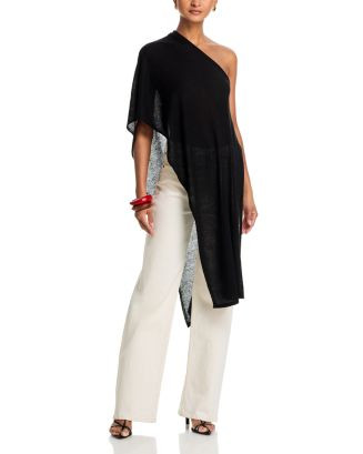 Velvet by Graham & Spencer Floren One Shoulder Poncho | Bloomingdale's NEW & NOW Women's New Arri... | Bloomingdale's (US)