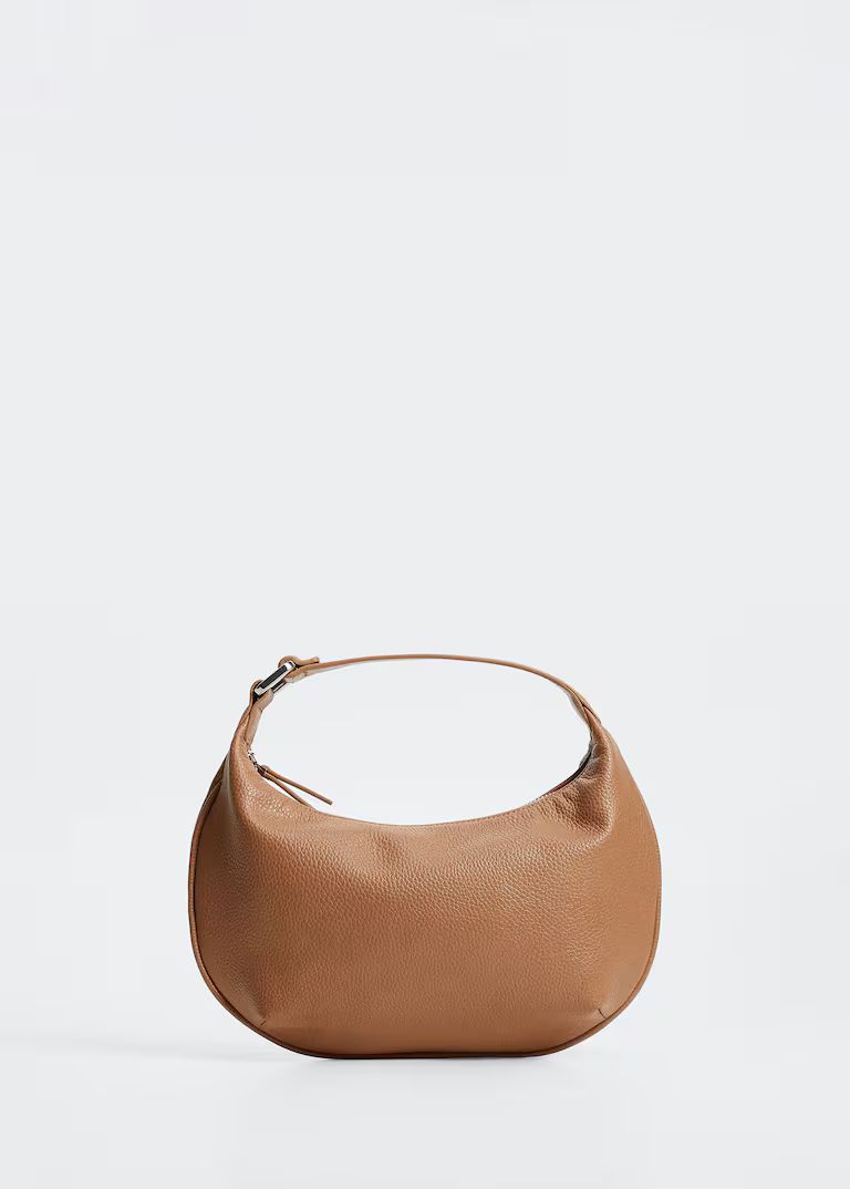 Oval short handle bag | MANGO (UK)