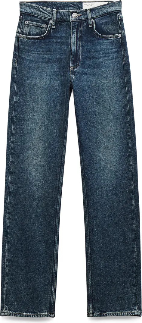 rag & bone Harlow Mid Rise Straight Leg Jeans | Nordstrom | Nordstrom