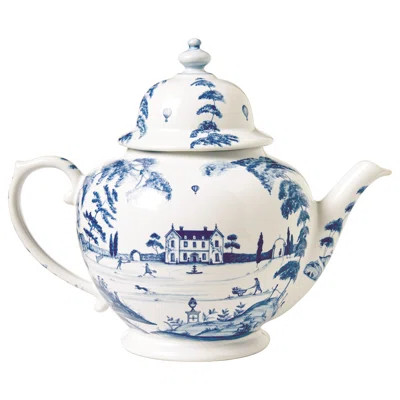 Country Estate Teapot - Delft Blue | Wayfair Professional