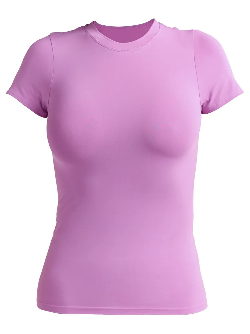 Joyspun Women's Everyday Seamless T-Shirt, Sizes S-3XL | Walmart (US)