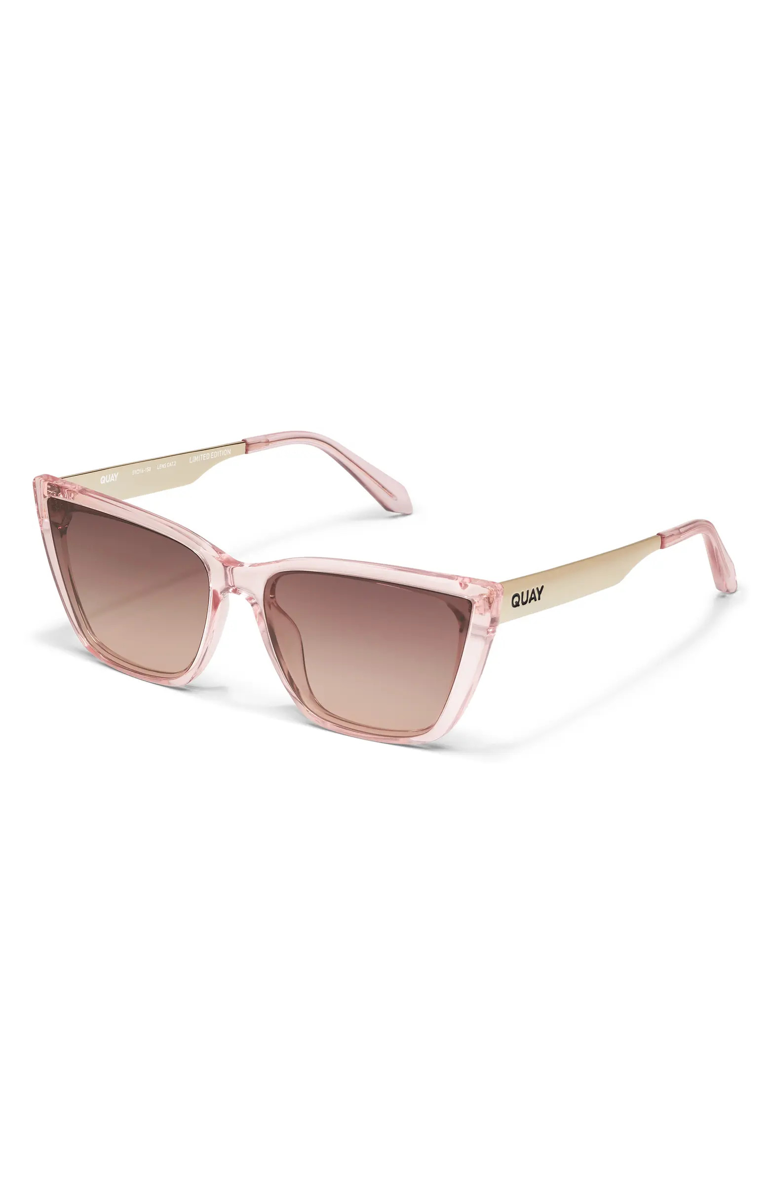 Call The Shots 54mm Gradient Cat Eye Sunglasses | Nordstrom
