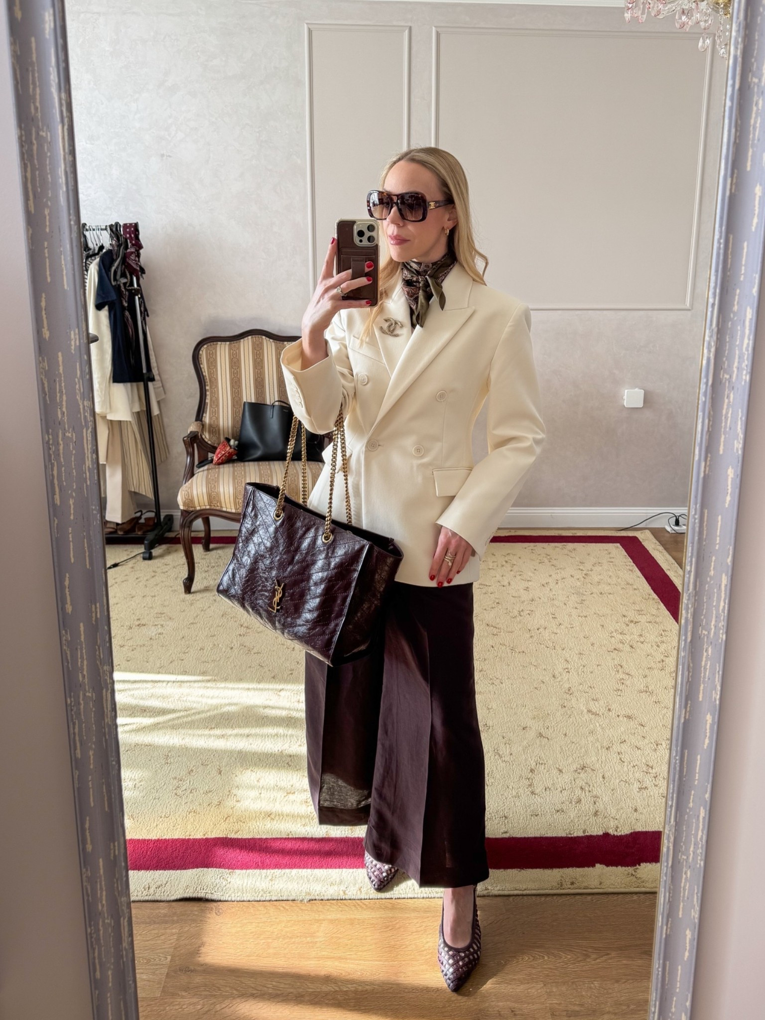 Work look of the day

Work outfit, business casual workwear, Mango white blazer, brown linen pants, brown braided slingbacks, summer workwear, style over 40

#LTKootd #LTKWorkwear #LTKdayinmylife