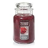 Yankee Candle Cranberry Chutney Scented, Classic 22oz Large Jar Single Wick Candle, Over 110 Hour... | Amazon (US)