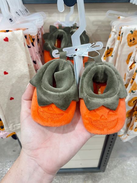 These little pumpkin baby booties are so cute and currently on sale! #halloween #baby

#LTKsalealert #LTKSeasonal #LTKbaby