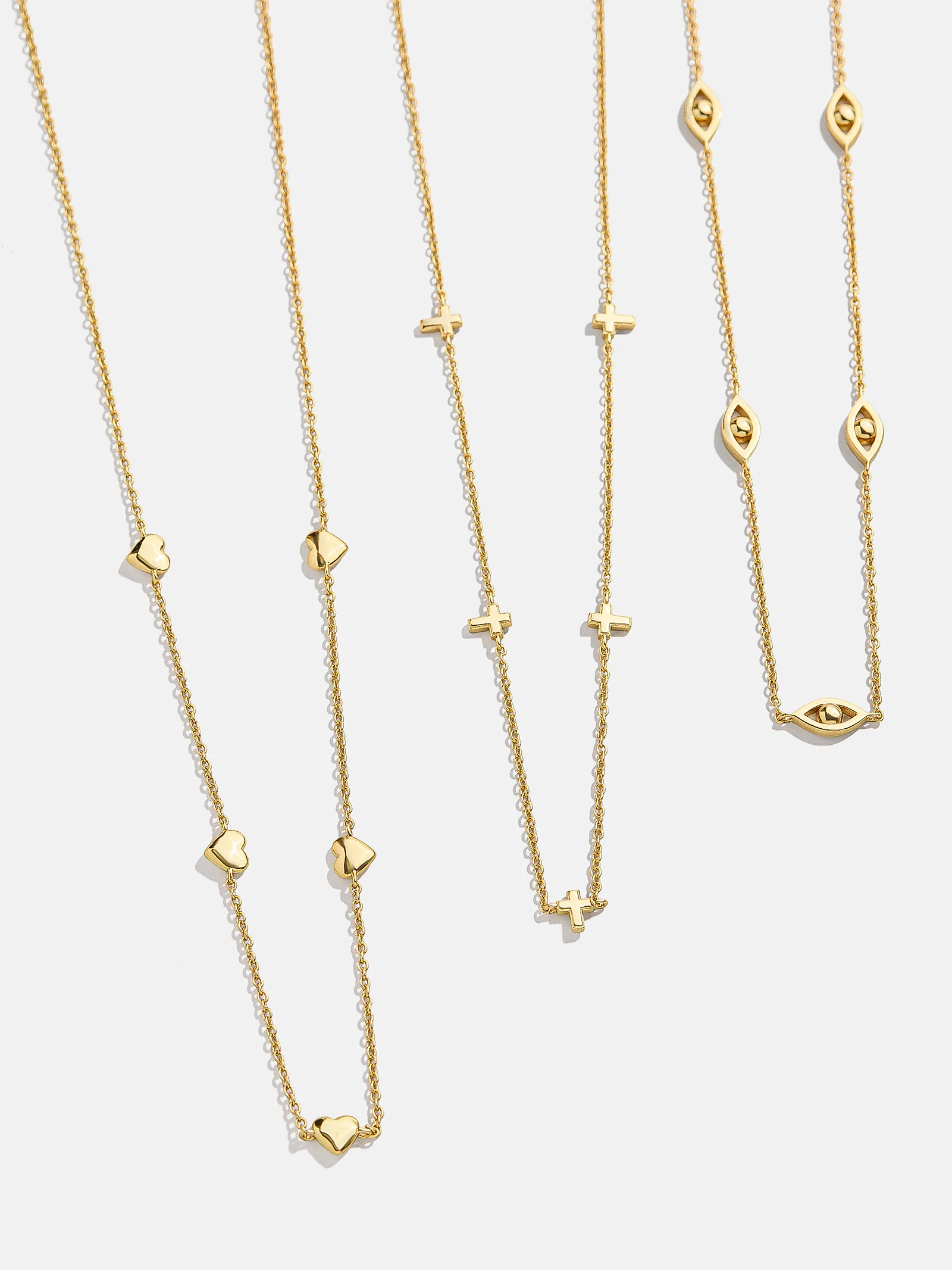 18K Gold Cross Necklace - Cross | BaubleBar (US)
