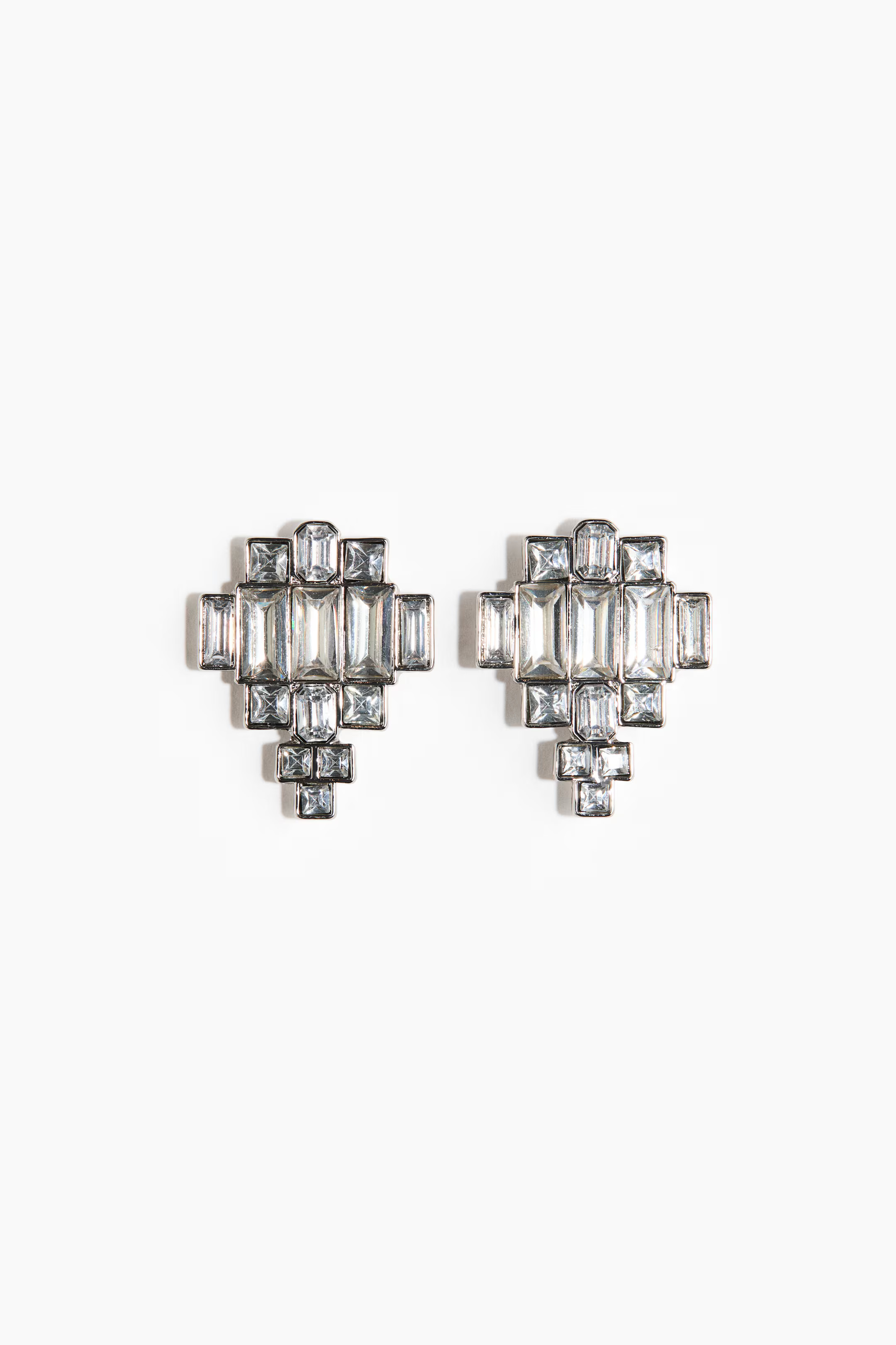 Rhinestone statement earrings | H&M (US + CA)