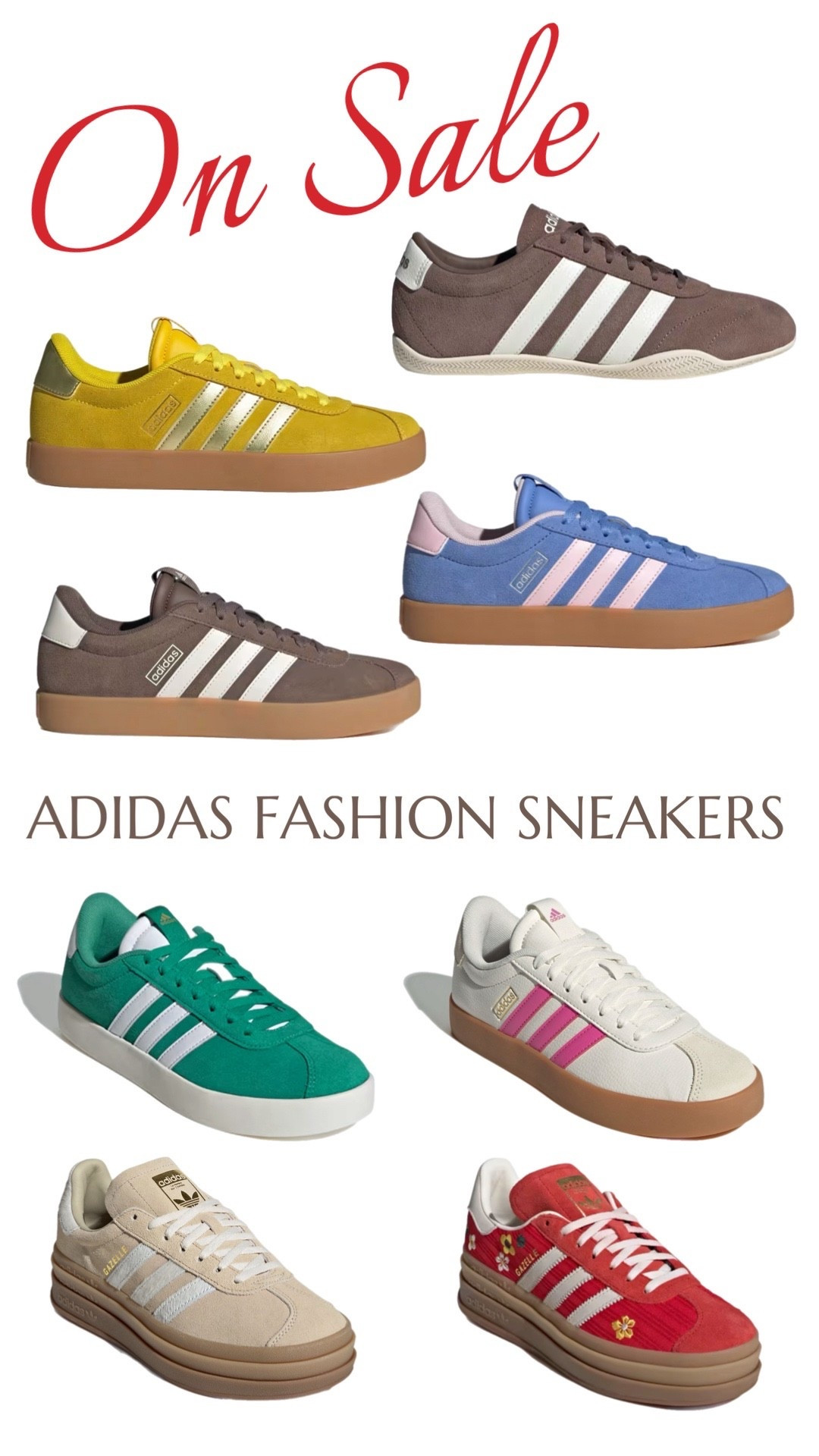 Adidas Fashion sneakers ON SALE! 

#LTKootd #LTKmomlife #LTKgrwm